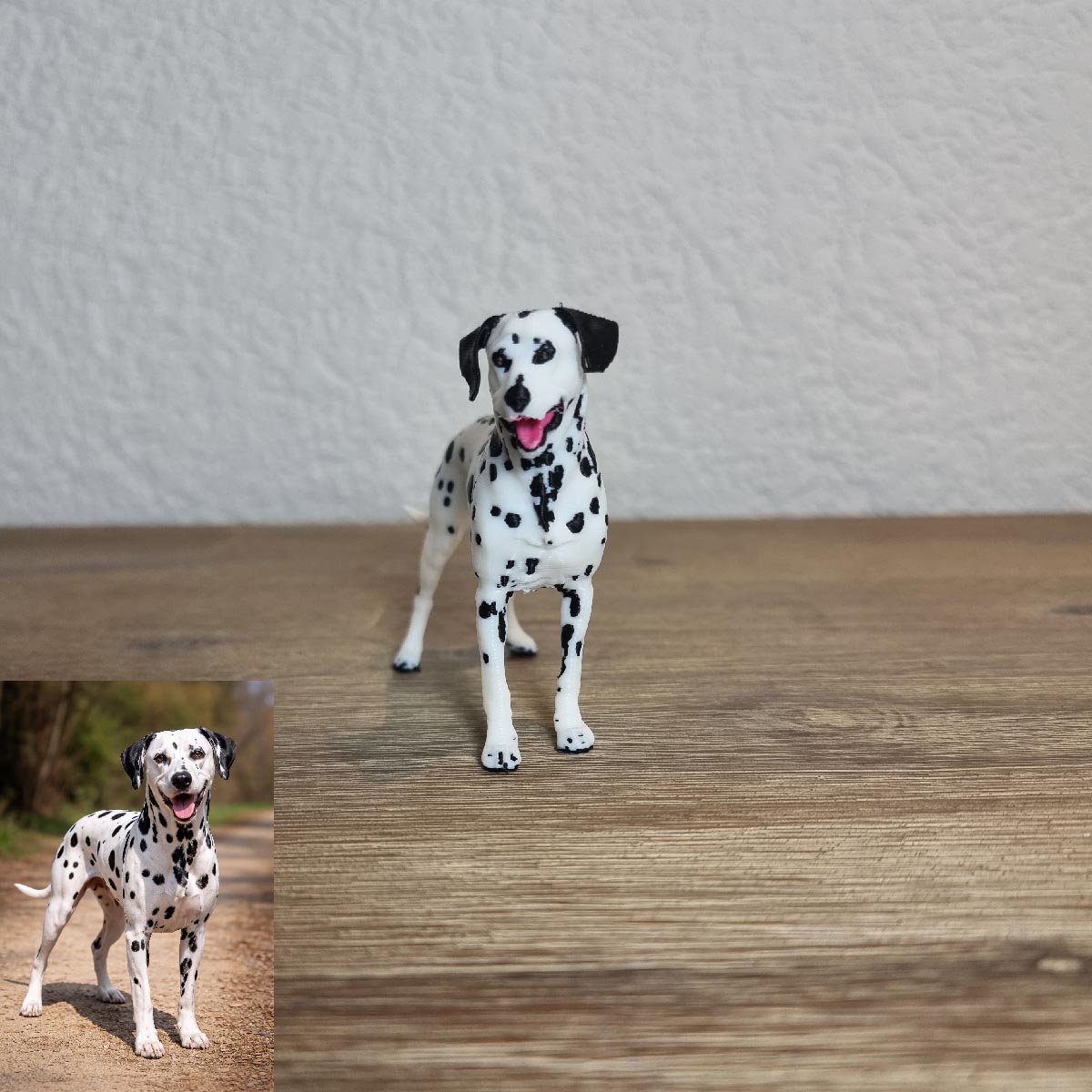 3D Miniatur Figur - Ihr Haustier (Hund, Katze) - mehrfarbig – Bild 2