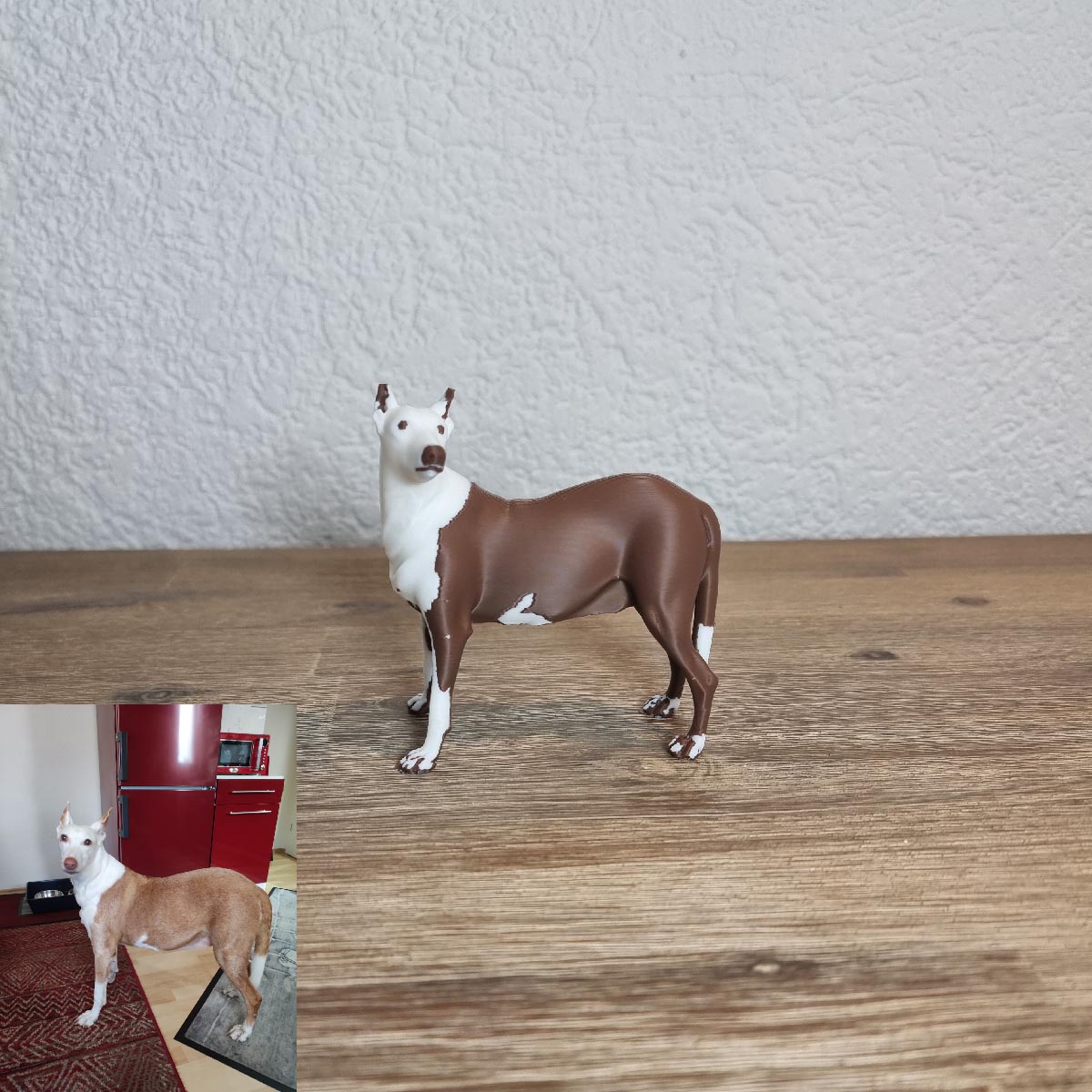 3D Miniatur Figur - Ihr Haustier (Hund, Katze) - mehrfarbig – Bild 3