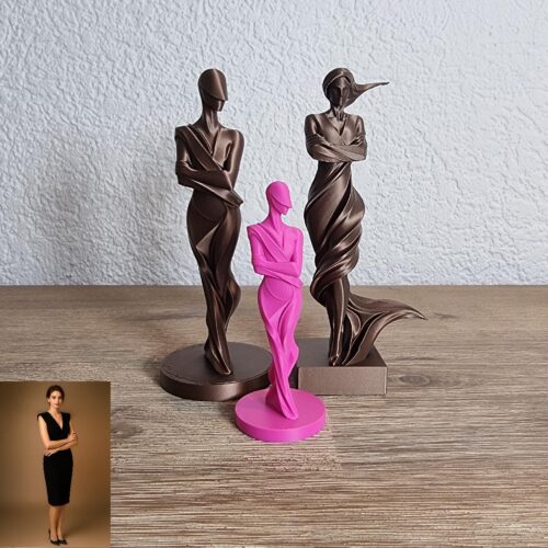 3D Druck und Scan, Minifigur, Minime, Künstlerische Figur vom Foto